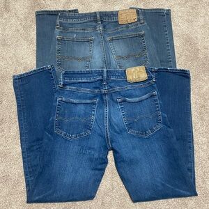 Men lot American Eagle Next level & Extreme Flex 28x30‎ slim & original straight